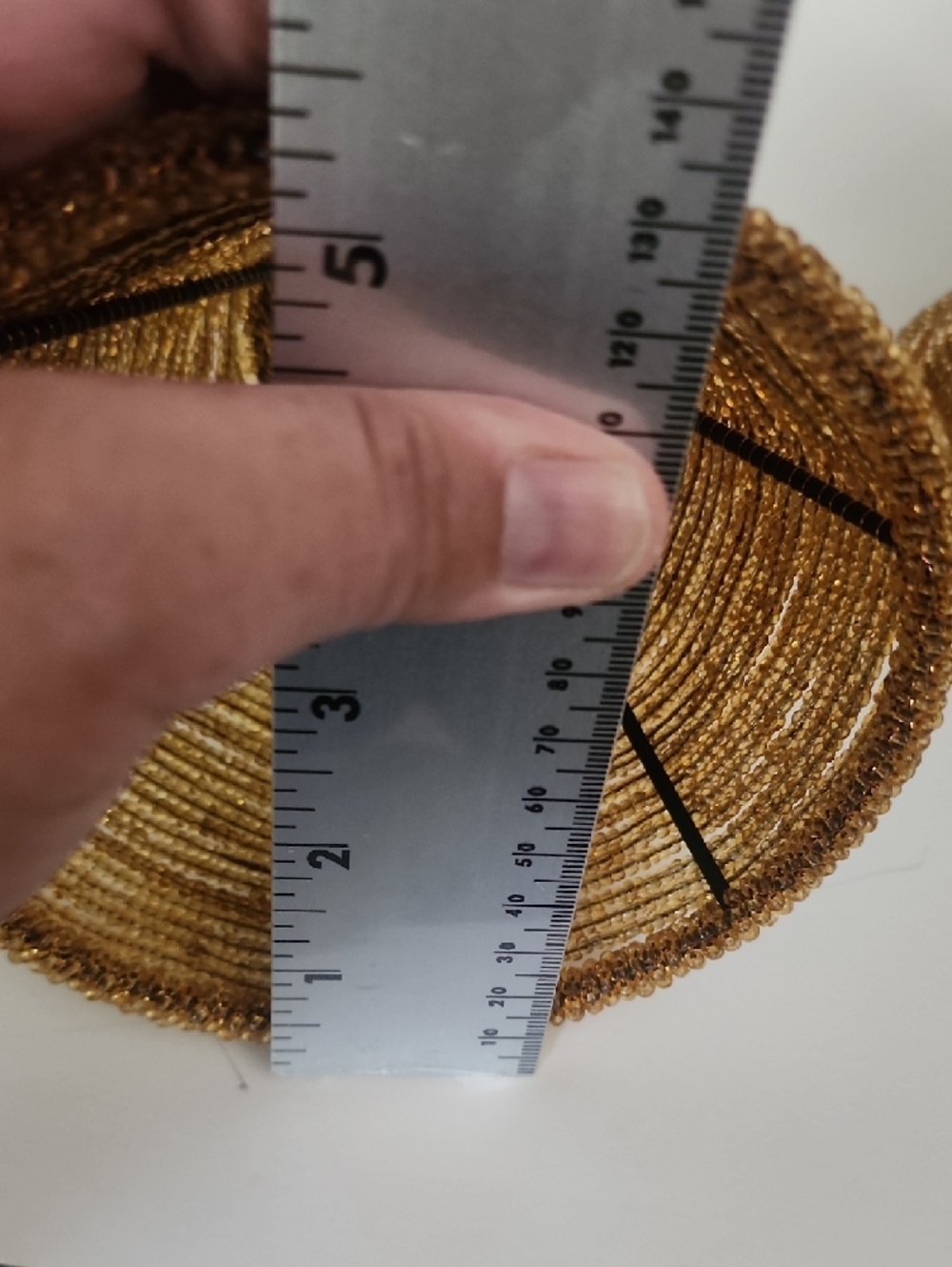 Vintage Glass Seed Beaded Lamp Shades 2 Boho Coastal Natural Fiber Small Shades - Picture 12 of 12